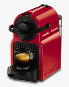 深紅咖啡機(jī)高清產(chǎn)品實(shí)物素材圖，免費(fèi)下載盡在千庫網(wǎng)